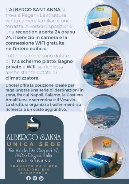 Albergo Sant'Anna Pagani Exterior photo